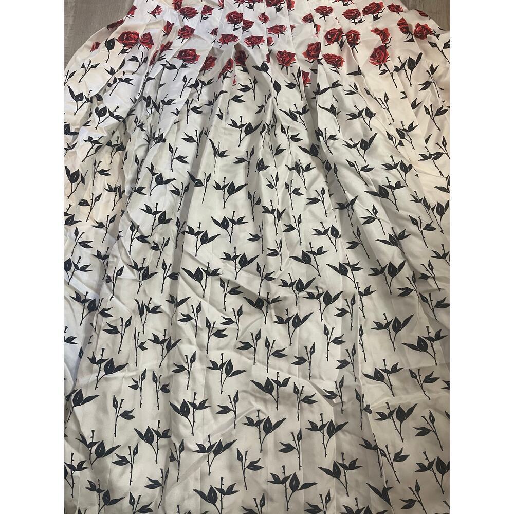 Gabriela Hearst size 6 (42) Blight Pleated Silk Midi Skirt. - Picture 15 of 15